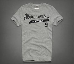 3612 cinza claro  -  Camisas Abercrombie.