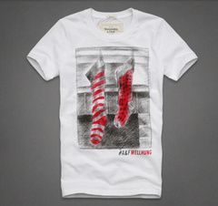 3622 branco ordinária  -  Camisas Abercrombie.